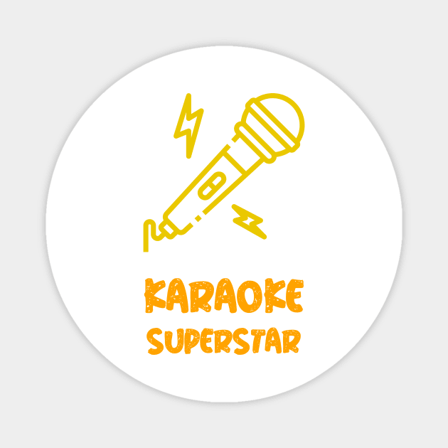 Karaoke Superstar Magnet by G_Sankar Merch